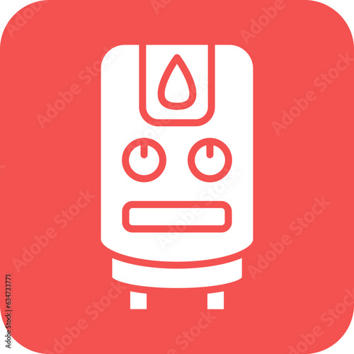 Vector Design Water Heater Icon Style