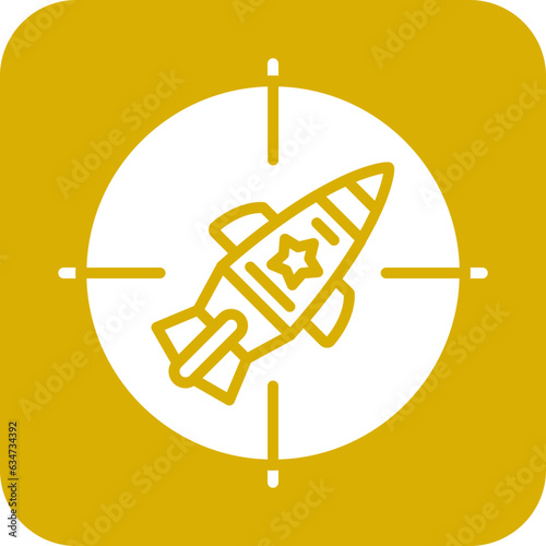 Vector Design Red Zone Icon Style