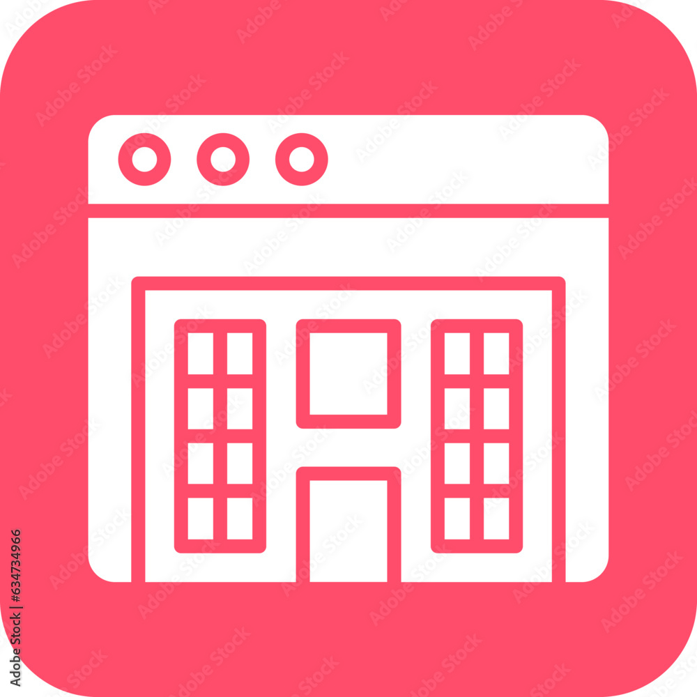 Vector Design Corporate Website Icon Style Vector Design Corporate Website Icon Style
