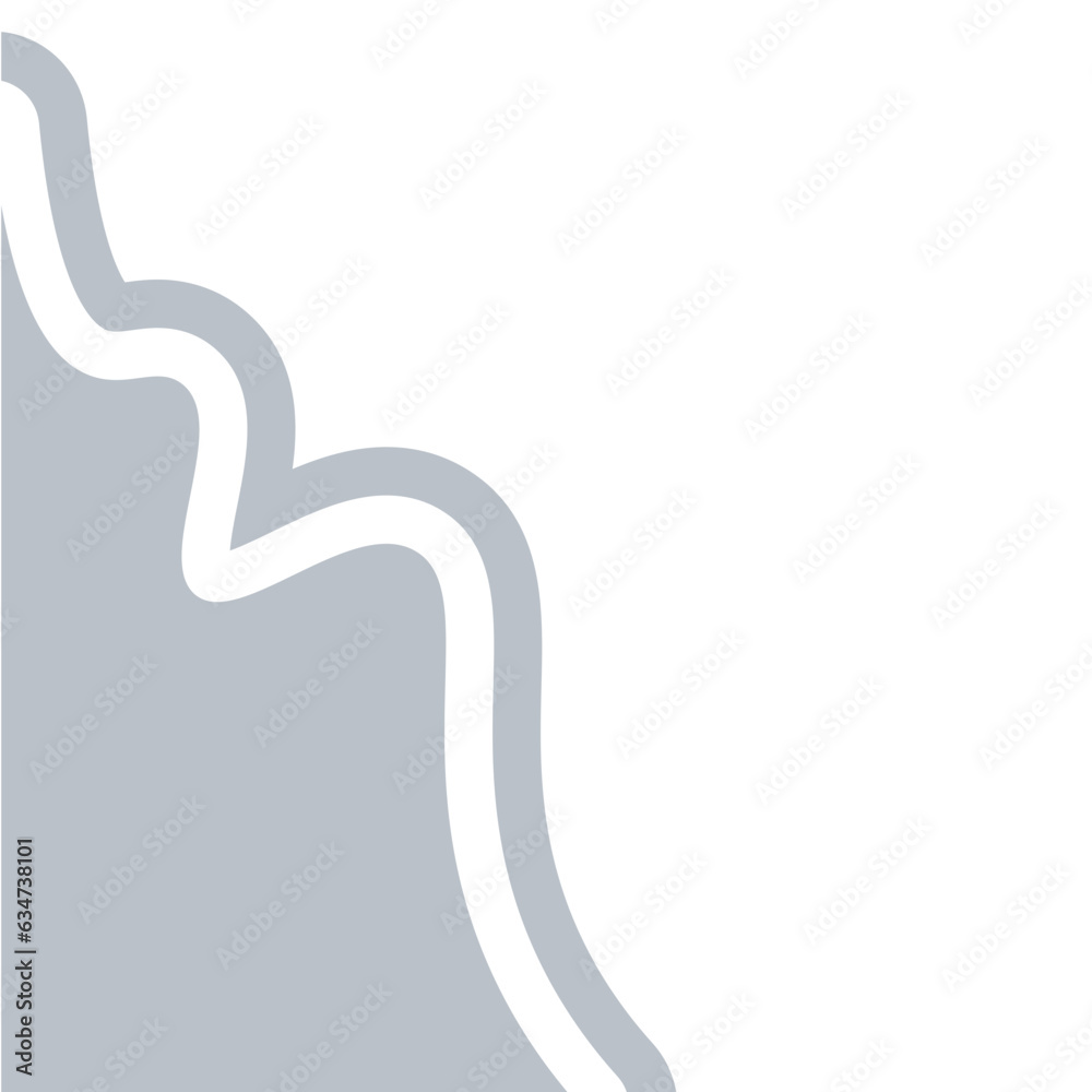 Corner Blob with Outline Element Corner Blob with Outline Element