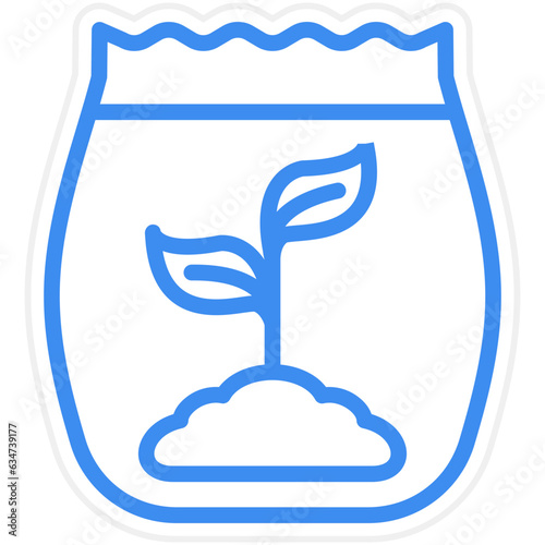 Vector Design Fertilizer Icon Style