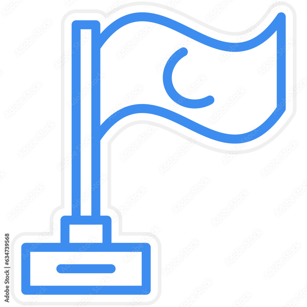 Vector Design Flags Icon Style Vector Design Flags Icon Style