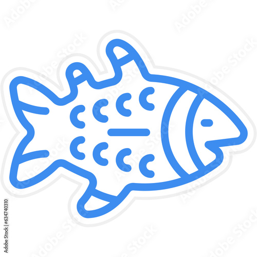 Vector Design Bass Icon Style