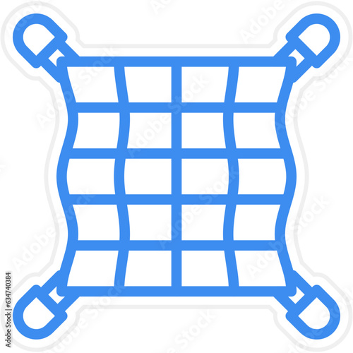 Vector Design Cast Net Icon Style