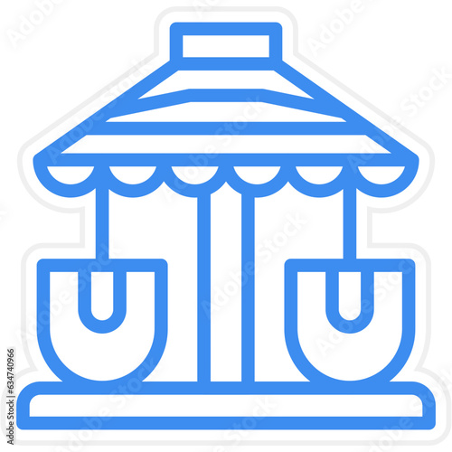 Vector Design Cup Ride Icon Style