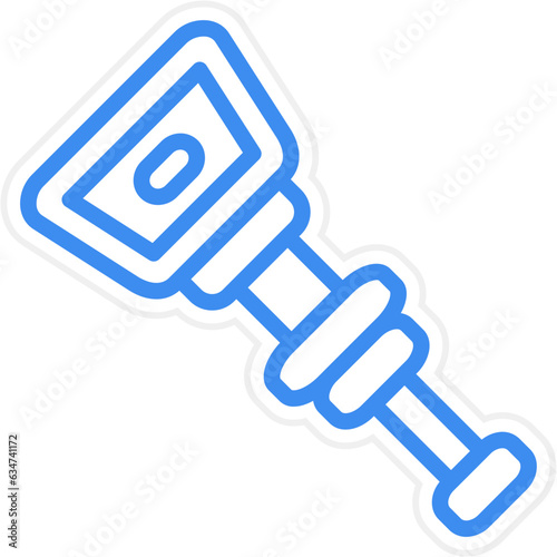 Vector Design Reamer Icon Style