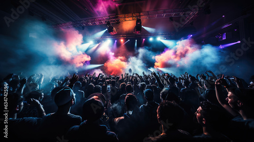 Excitement of live events and entertainment with our vibrant images of concerts, festivals, and sports, perfect for showbiz promotions and media outlets AI Generative AI Generative