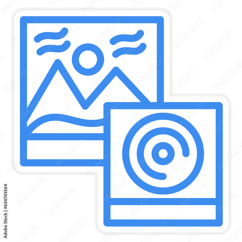 Vector Design Photography Icon Style Vector Design Photography Icon Style