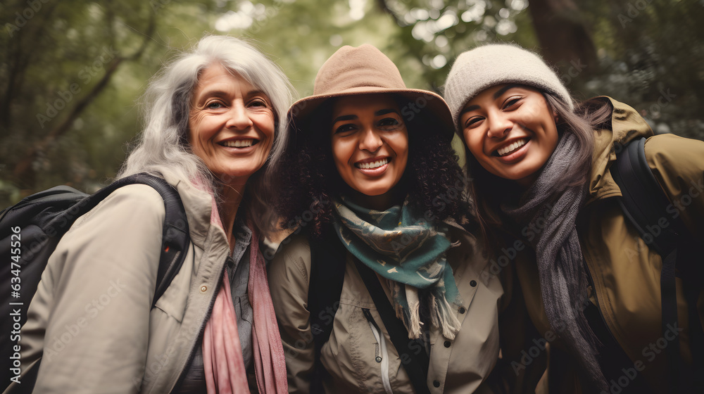 group of woman all ages, young and old, celebrating friendship and bonding moments, female empowerment, generative ai, illustration, group of woman all ages, young and old, celebrating friendship and bonding moments, female empowerment, generative ai, illustration,