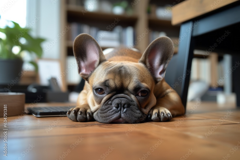 Sad bulldog cheap puppy