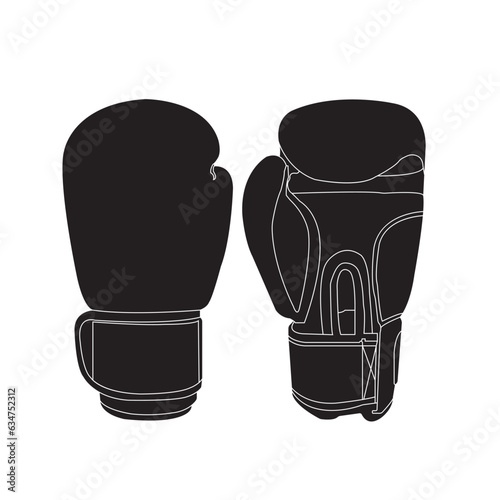 Boxing gloves icon
