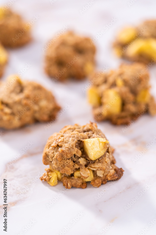 Apple oatmeal cookies Apple oatmeal cookies
