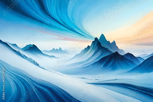 abstract background with clouds background with custom line on white board multi colours © ALLAH KING OF WORLD