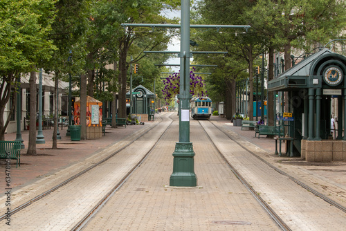 Main St Trolley Line, Memphis, Tennessee 