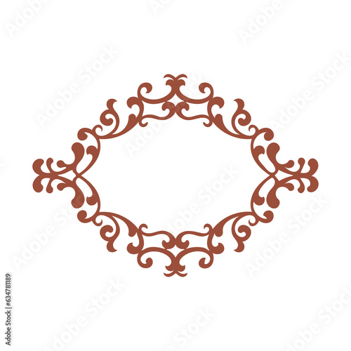 heart shaped ornament scrollwork