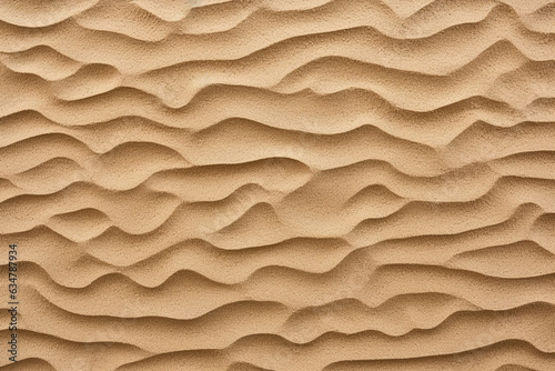 Top view sand background.Generative Ai.