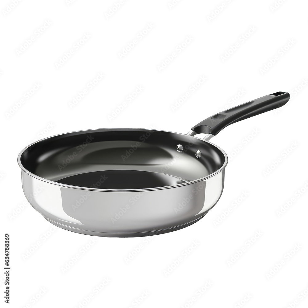 Frying pan isolated on transparent background Frying pan isolated on transparent background