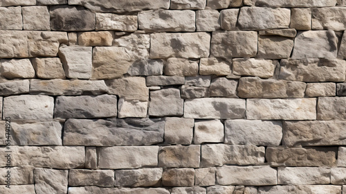 Seamless Castle Stone Wall texture for graphic design and object textures.