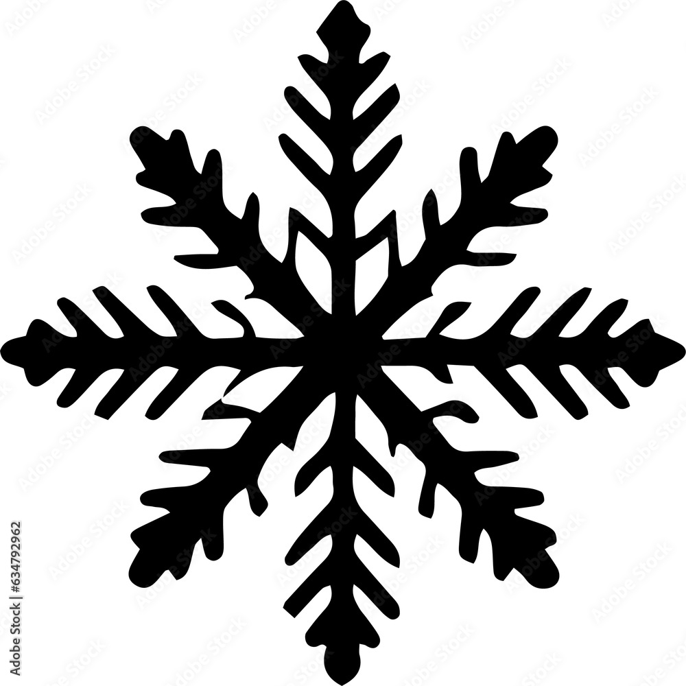 cute snowflake for decorated Christmas white background cute snowflake for decorated Christmas white background