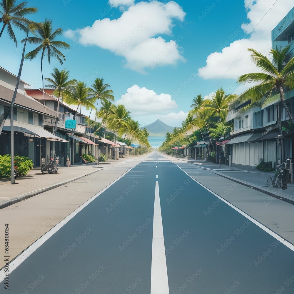 hawaii street and summer scenes.