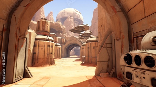 screenshot from star wars N648k.Generative AI