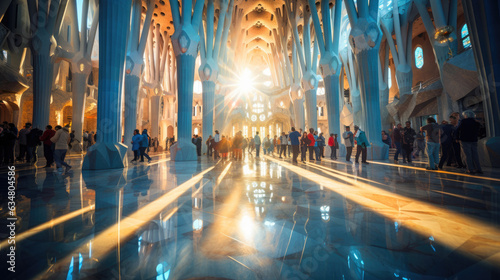Fotografiet Capturing the Sagrada Familia Within