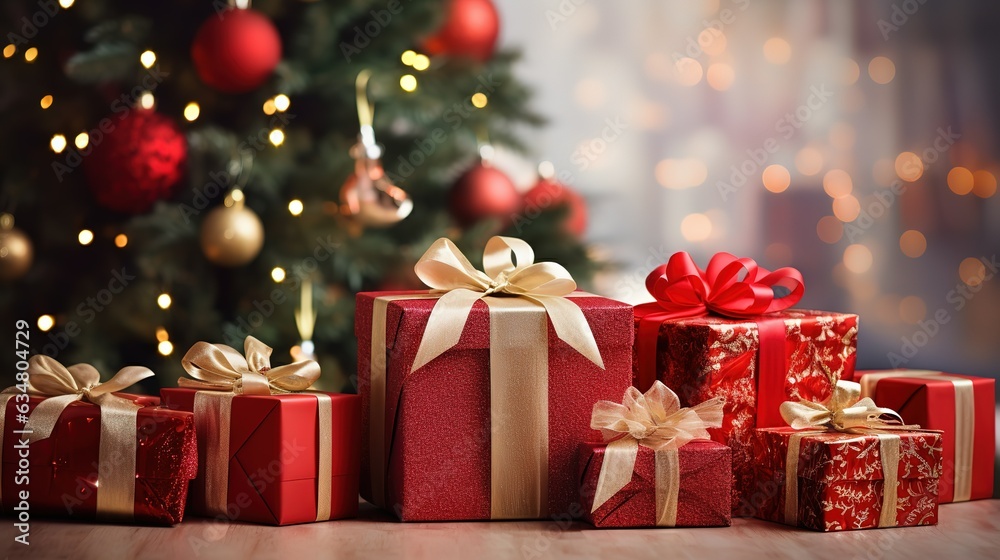 christmas tree and gifts christmas tree and gifts