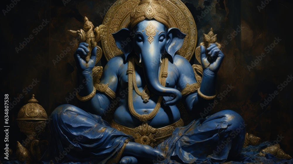 Obraz premium Ganesha Chaturthi festival