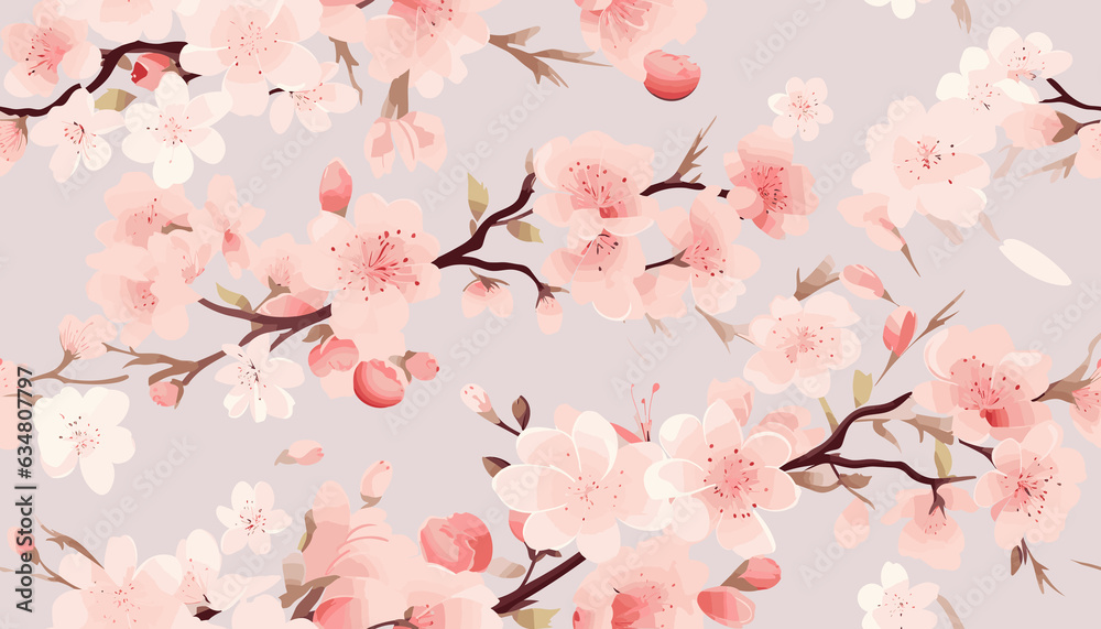 cherry blossom pattern , background