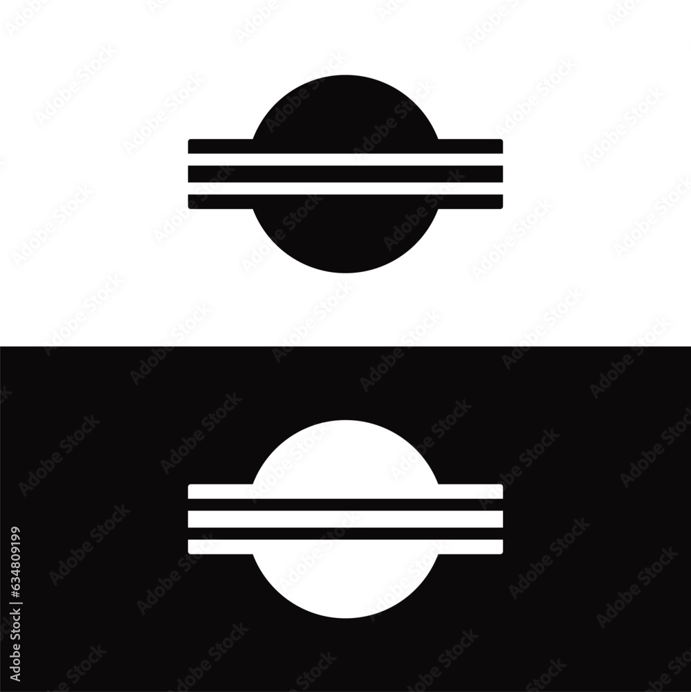 Circle vector logo template design Circle vector logo template design