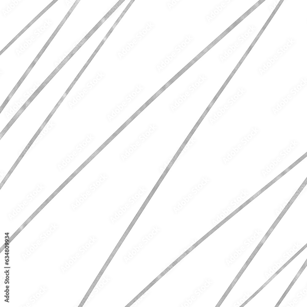 Fototapeta premium Silver Glitter Random Lines Overlay