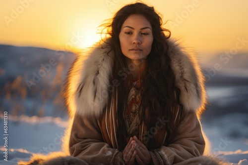 Person meditating in yoga pose