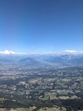 Aerial view of the Swiss Alps - August 2023