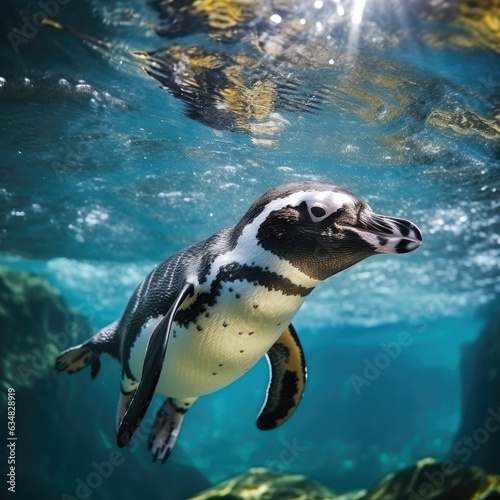 Unveiling the Ocean's Secrets: Remarkable Underwater Photography with a Penguin