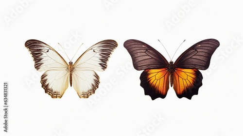 butterfly isolated on white