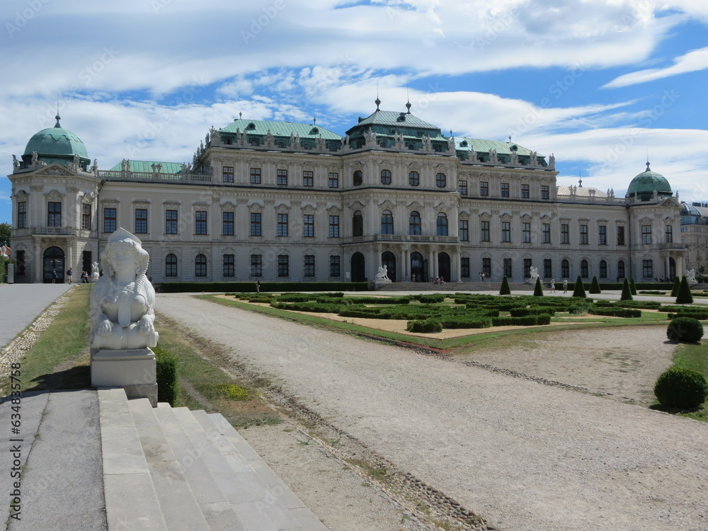 Fototapeta premium Urlaub in Wien , Österreich
