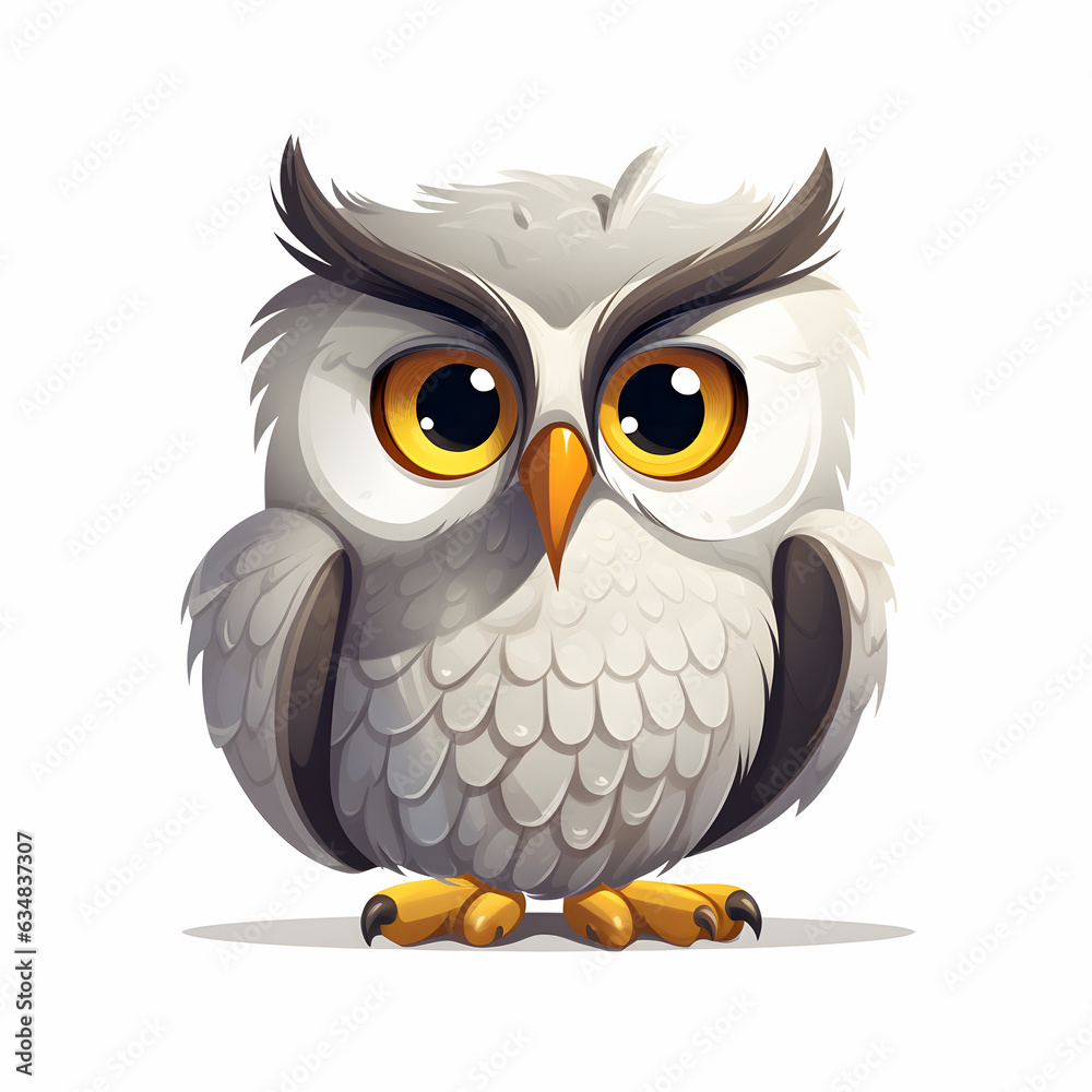 Naklejka premium owl