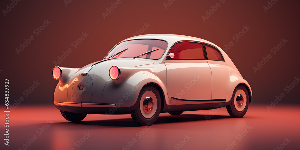 Obraz premium Retro E-Oldtimer
