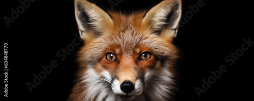 Portrait of red fox