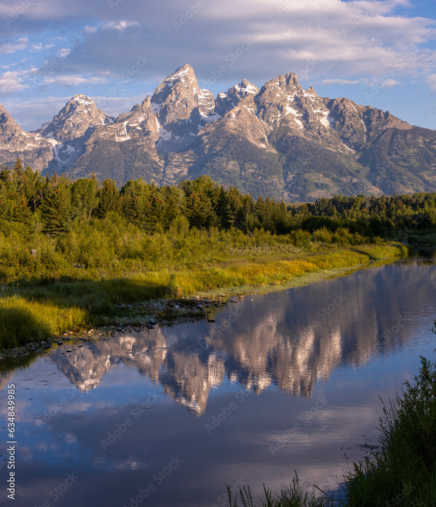 Grand Tetons Reflection in the Snake River