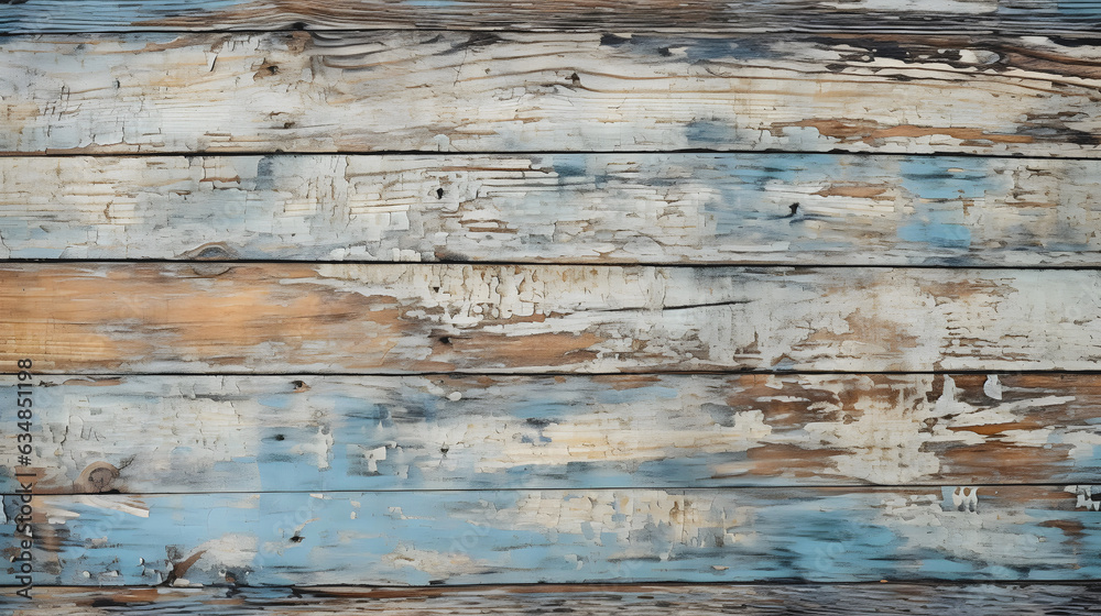 Des vieilles planches en bois usées. De l'espace pour écrire du texte. 