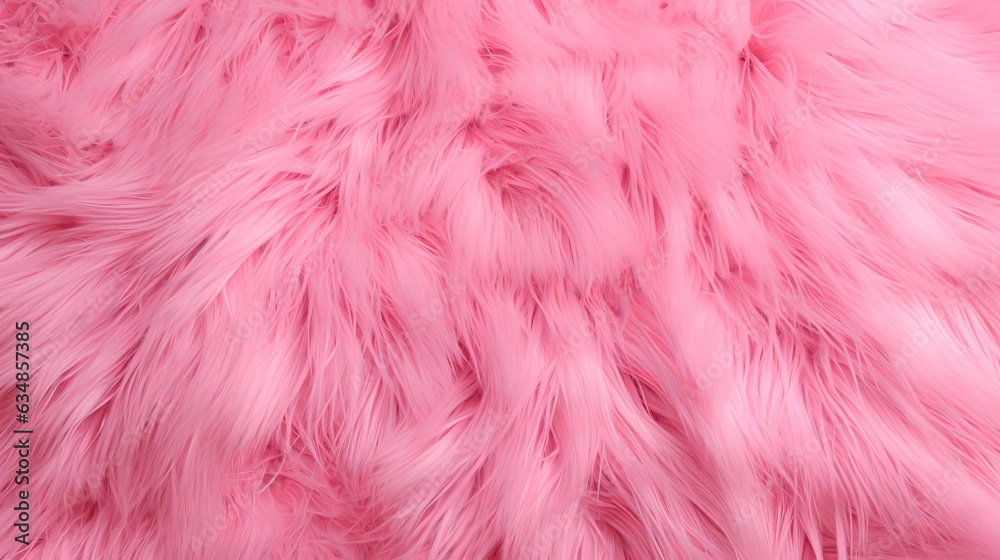 Obraz premium Pink fur background
