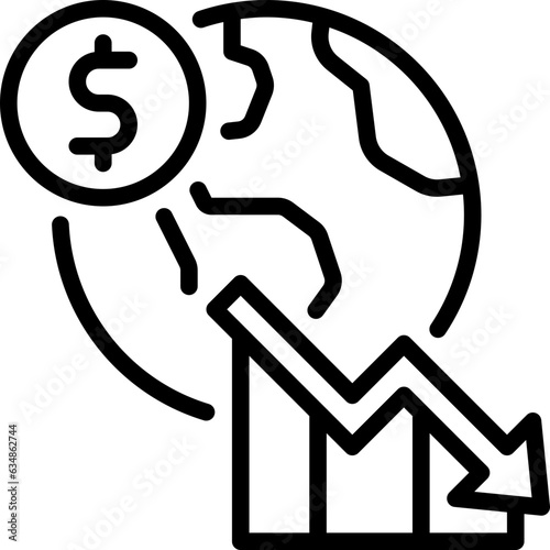 Economy Crises Icon