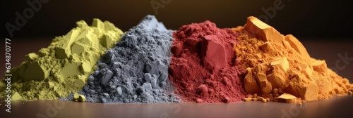 Powdered natural food colors obtained from vegetable raw materials, Vegetables.