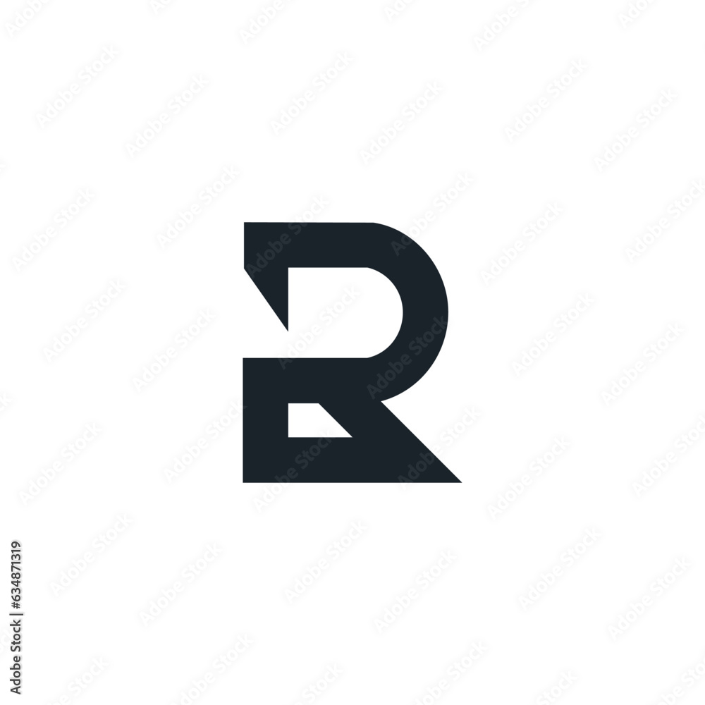 Letter R logo design element with modern creative concept Letter R logo design element with modern creative concept