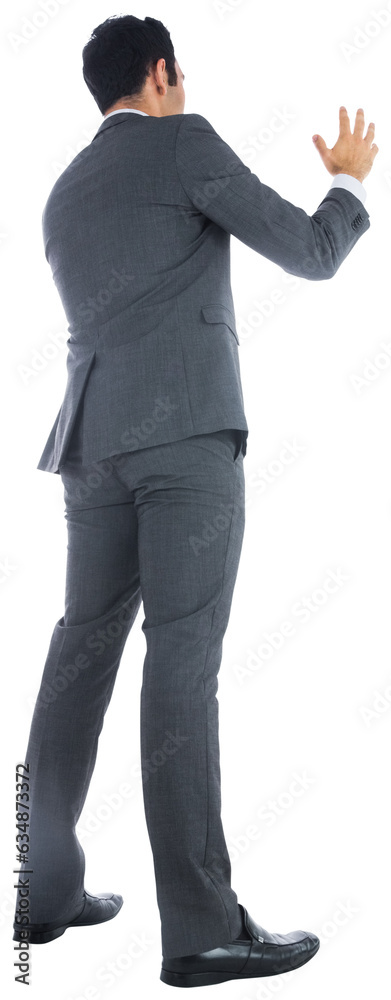 Digital png photo of caucasian man on transparent background Digital png photo of caucasian man on transparent background