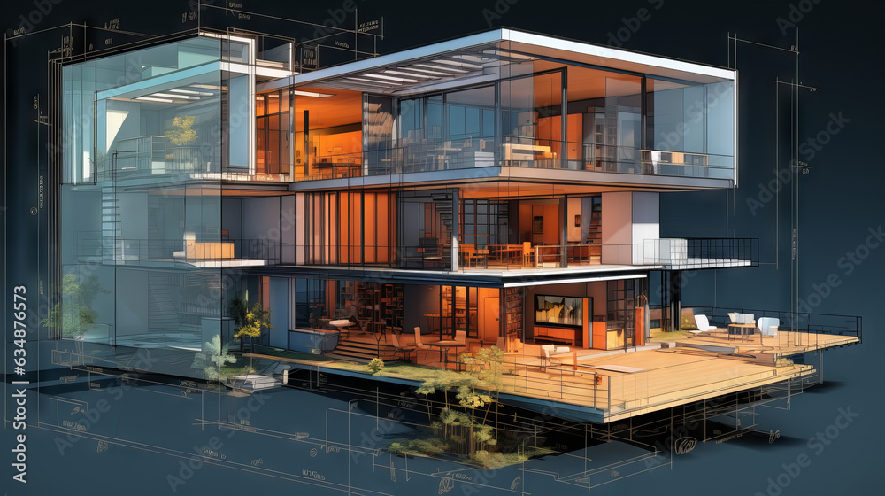 futuristic luxury apartment building modular housing building prefabricate prefab house