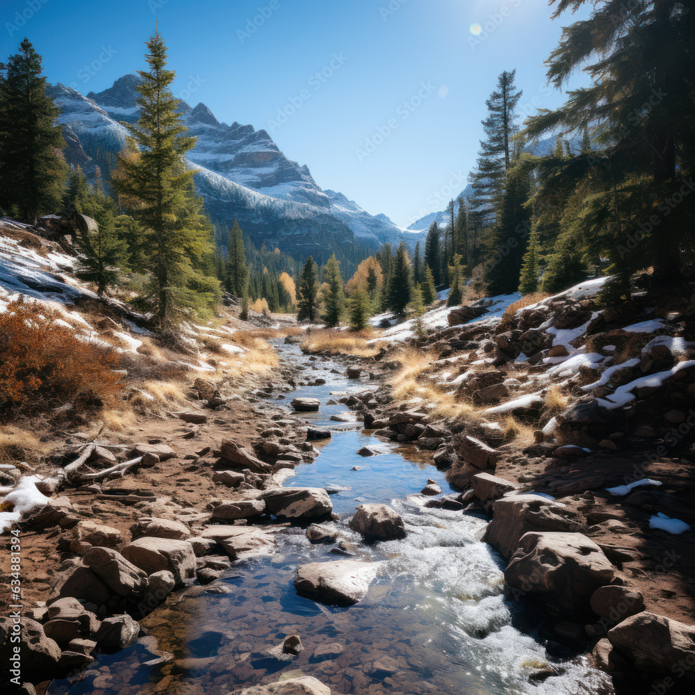 Obraz premium Rocky Mountains