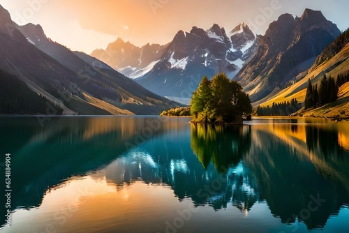 reflection in the mountains © pick pix