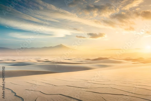 Most Beautiful Landscape On Desert Sun With Little Furniture, Wallpaper, Background And Landscape 4k HD Ultra High quality photo.